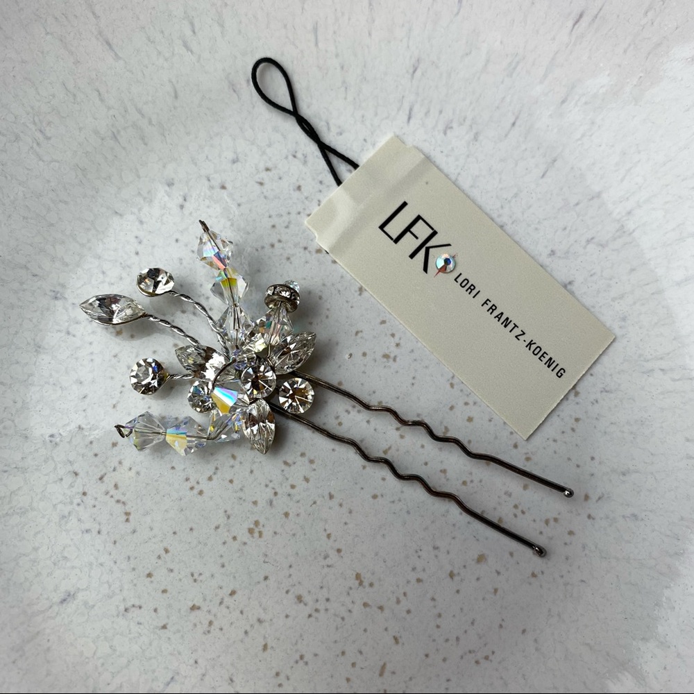 LFK Lori Frantz-Koenig Austrian Crystal Hair Pin